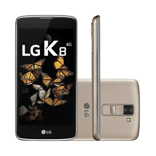 Celular LG K8 16gb Dourado - Excelente