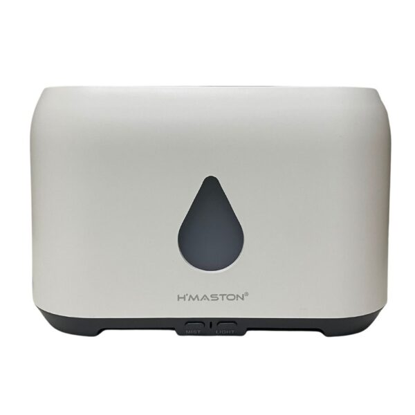 Vulcão Difusor de Aroma Iluminada Simulação Chama JSQ02 Branco